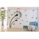 Wall sticker pattern dandelions no. 2286