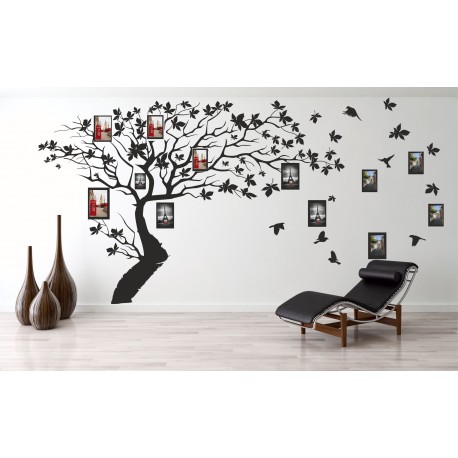 Wall sticker pattern tree no. 3999