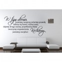 Wall sticker quote no. 923