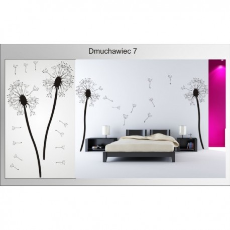 Wall sticker pattern dandelions no. 7