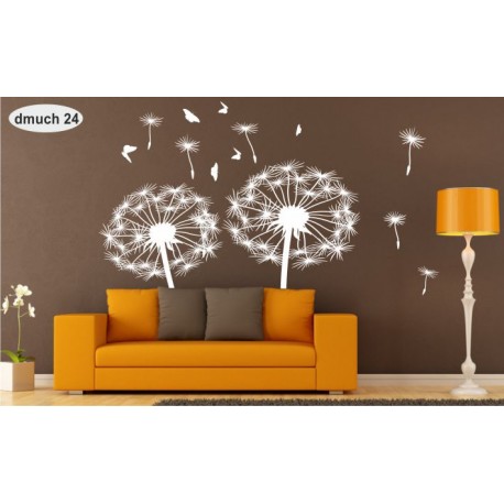 Wall sticker pattern dandelions no. 24