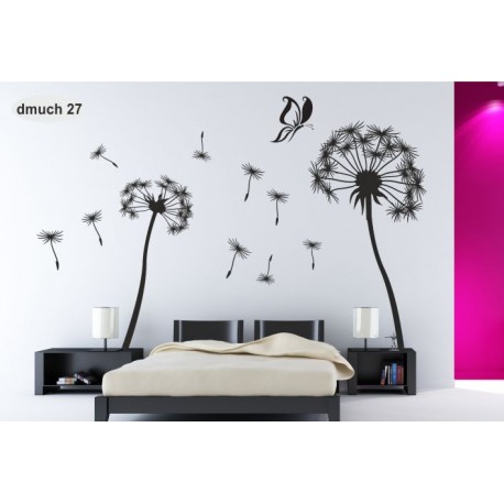 Wall sticker pattern dandelions no. 27