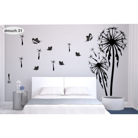 Wall sticker pattern dandelions no. 31