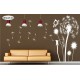 Wall sticker pattern dandelions no. 33