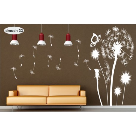 Wall sticker pattern dandelions no. 33