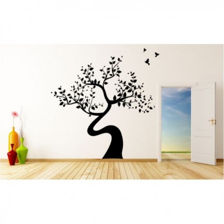 Wall sticker pattern tree no. 238