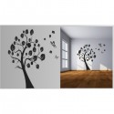 Wall sticker pattern tree no. D36