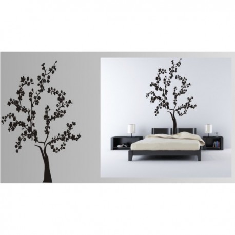 Wall sticker pattern tree no. D39