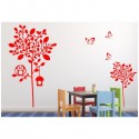 Wall sticker pattern tree no. 254