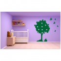 Wall sticker pattern tree no. 257