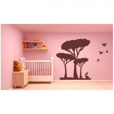 Wall sticker pattern tree no. 260