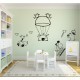 Wall sticker pattern no. 909