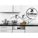 Wall sticker pattern no. kitchen 1226