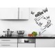 Wall sticker pattern no. kitchen 1242