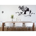 Wall sticker pattern no. kitchen 1248